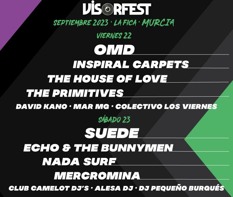 Festival VISOR FEST. Murcia (22-23 de Septiembre de 2023)