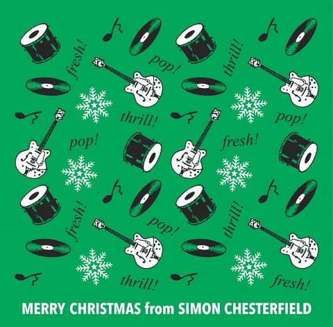 SIMON CHESTERFIELD – “Last train to Christmas / I believe in Father Christmas” SINGLE 7” (Snowflakes Christmas Singles Club, 2024)